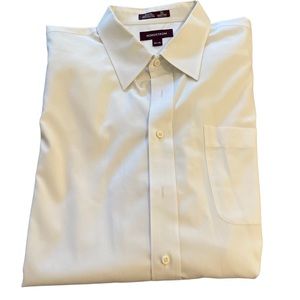 EUC Nordstrom smartcare dress shirt in white. 18.5-35 Like new.